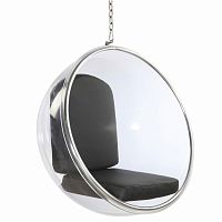 кресло bubble chair черное в Барнауле