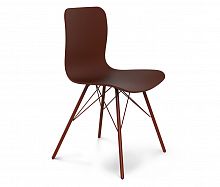 стул dsr коричневый s40 (eames style) в Барнауле