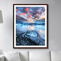 картина iceland coast 100х78,5 см в Барнауле