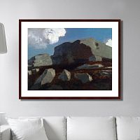 картина: landscape with rocks, near royan, 1875г. в Барнауле