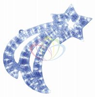 светодиодная фигура летящая звездочка 62см в Барнауле