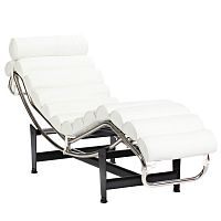 кушетка chaise longue белая в Барнауле