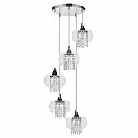 дизайнерская подвесная люстра spot light cordia 1192528 хром в Барнауле