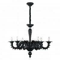 подвесная люстра ideal lux ca rezzonico sp6 nero в Барнауле