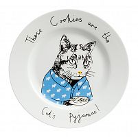 тарелка these cookies are the cat's pyjamas в Барнауле