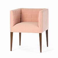 кресло penelope dining chair розовое в Барнауле