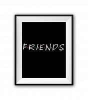 постер friends а4 в Барнауле