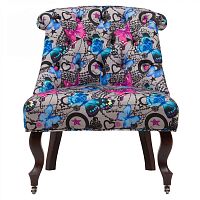 кресло мягкое amelie french country chair бабочки в Барнауле