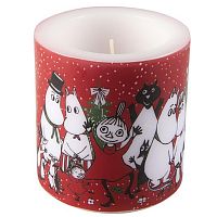 свеча большая moomin зимнее волшебство, 8 см в Барнауле