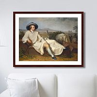 картина: goethe in the roman campagna, 1787г. в Барнауле