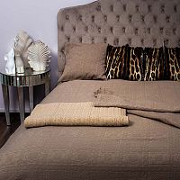 покрывало natalie на двуспальную кровать кофе в Барнауле