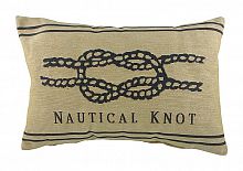 подушка с морским узлом nautical knot natural в Барнауле