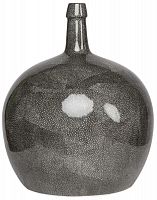 ваза настольная anaconda grey bottle wide в Барнауле