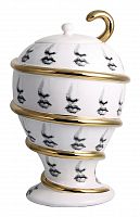 декоративная ваза с крышкой пьеро форназетти serpentino gold в Барнауле