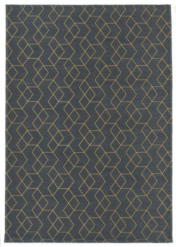 ковер cube серый/золото 160*230 в Барнауле