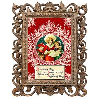 репродукция старинной рождественской гравюры christmas day в Барнауле
