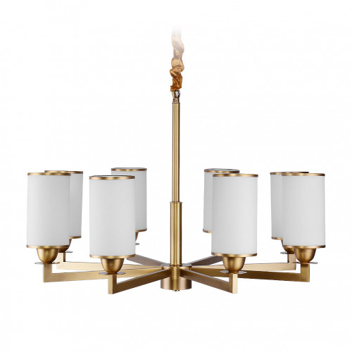 люстра brch9040-8 от delight collection белая/золото в Барнауле