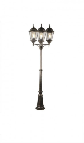 садово-парковый светильник arte lamp genova a1207pa-3bn в Барнауле