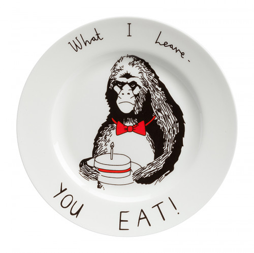 тарелка what i leave - you eat в Барнауле