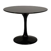 стол журнальный eero saarinen style tulip table черный в Барнауле