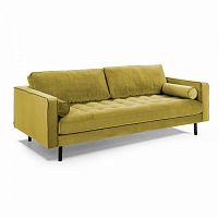 диван bogart sofa 2 двухместный темно-желтый от la forma (ex julia grup) в Барнауле