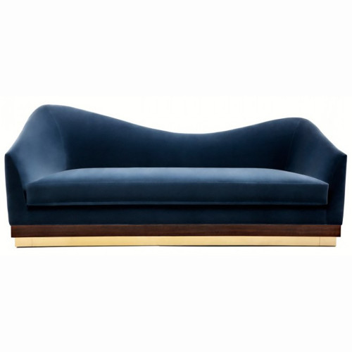 диван hughes sofa прямой синий в Барнауле