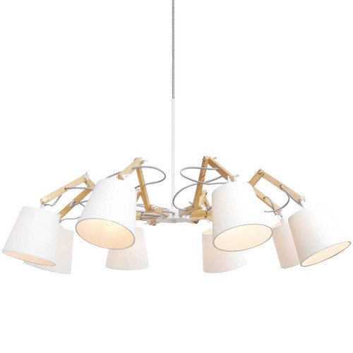 подвесная люстра arte lamp pinoccio a5700lm-8wh в Барнауле