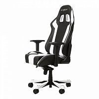 кресло геймерское dxracer king ks06 черно-белое в Барнауле