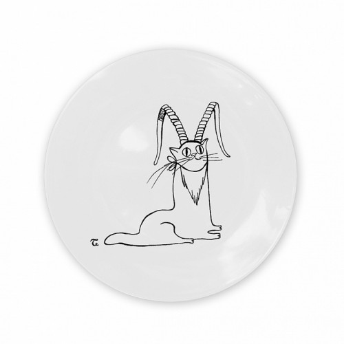 тарелка кот-козерог в Барнауле