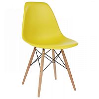 стул деревянный eames pc-015 yellow в Барнауле