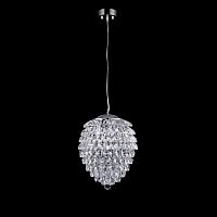 подвесной светильник crystal lux charme sp2+2 led chrome/transparent в Барнауле