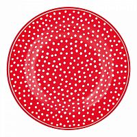 десертная тарелка dot red в Барнауле