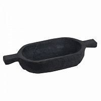 плошка, две ручки чёрный в Барнауле
