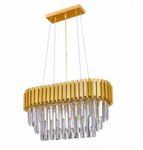 люстра emerald l66 латунь, прозрачное стекло в Барнауле