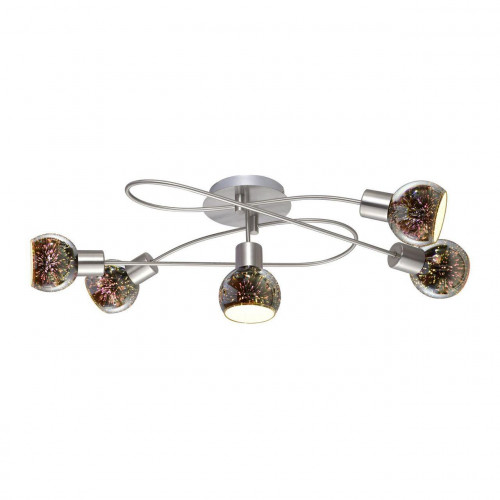 потолочная люстра arte lamp illusione a6125pl-5ss в Барнауле