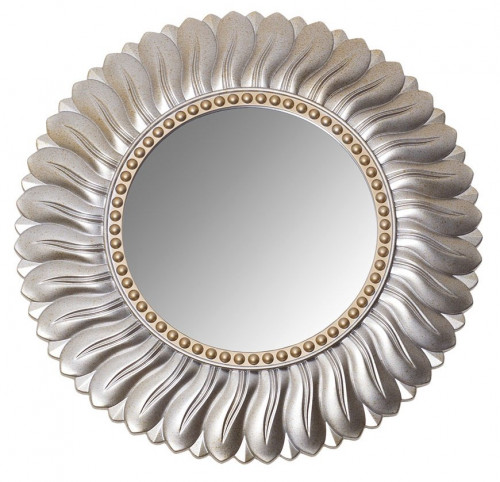 зеркало круглое в молочной раме cheryl в Барнауле