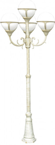 садово-парковый светильник arte lamp monaco a1497pa-4wg в Барнауле