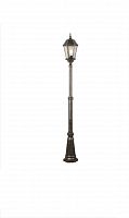 садово-парковый светильник arte lamp genova a1207pa-1bn в Барнауле