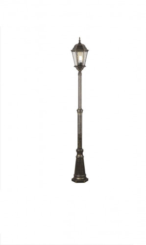 садово-парковый светильник arte lamp genova a1207pa-1bn в Барнауле