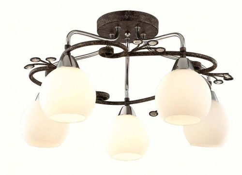 потолочная люстра lumion sivilla 2851/5c белая в Барнауле