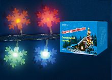 светодиодная гирлянда «снежинки-3» 700см (07936) uniel uld-s0700-050/dta multi ip20 snowflakes-3 в Барнауле