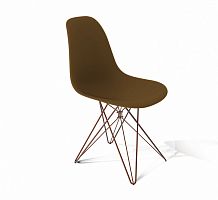 стул dsr коричневый s50 (eames style) в Барнауле