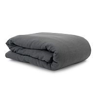 пододеяльник изо льна темно-серого цвета essential 200х200 в Барнауле