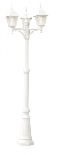 садово-парковый светильник arte lamp bremen a1017pa-3wh в Барнауле