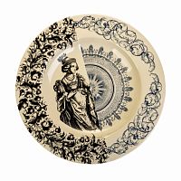 тарелка декоративная в винтажном стиле vintage print hybrid в Барнауле