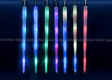 занавес светодиодный уличный «сосульки» 300см (11126) uld-e3005-210/dtk rgb ip44 frosted icicle в Барнауле