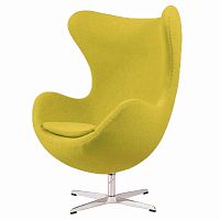 кресло egg chair оливковое в Барнауле