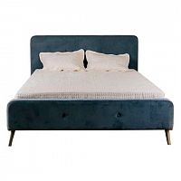 кровать двуспальная 160х200 бирюзовая button tufted в Барнауле