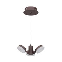 подвесная светодиодная люстра odeon light wengelina 3537/3l в Барнауле