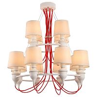 подвесная люстра arte lamp sergio a3325lm-8-4wh в Барнауле